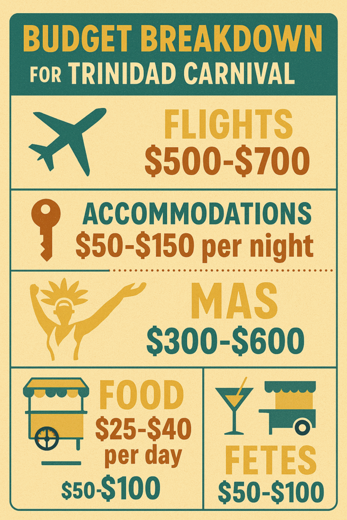 How to Prepare for Trinidad Carnival If You’re on a Budget - Infographics